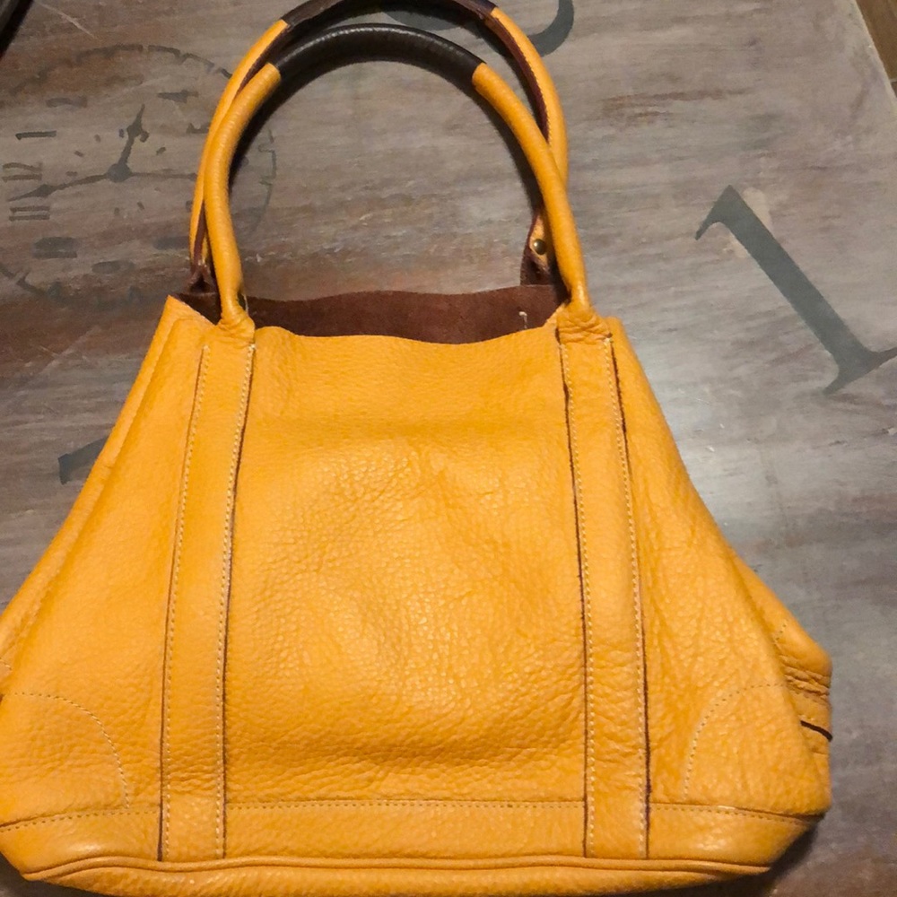 J crew leather purse